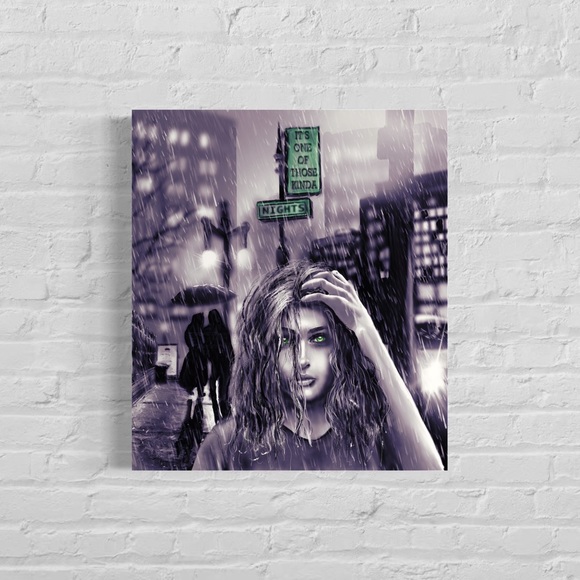 Original artwork on canvas